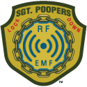 Sgt. Poopers EMF and RF Lock Down protects you from electrosmog