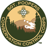 Sgt. Poopers® Conservation Control Corps seal