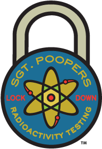 Sgt. Poopers® Radioactivity Lockdown logo