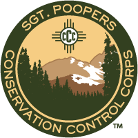 Sgt. Poopers Conservation Control Corps seal